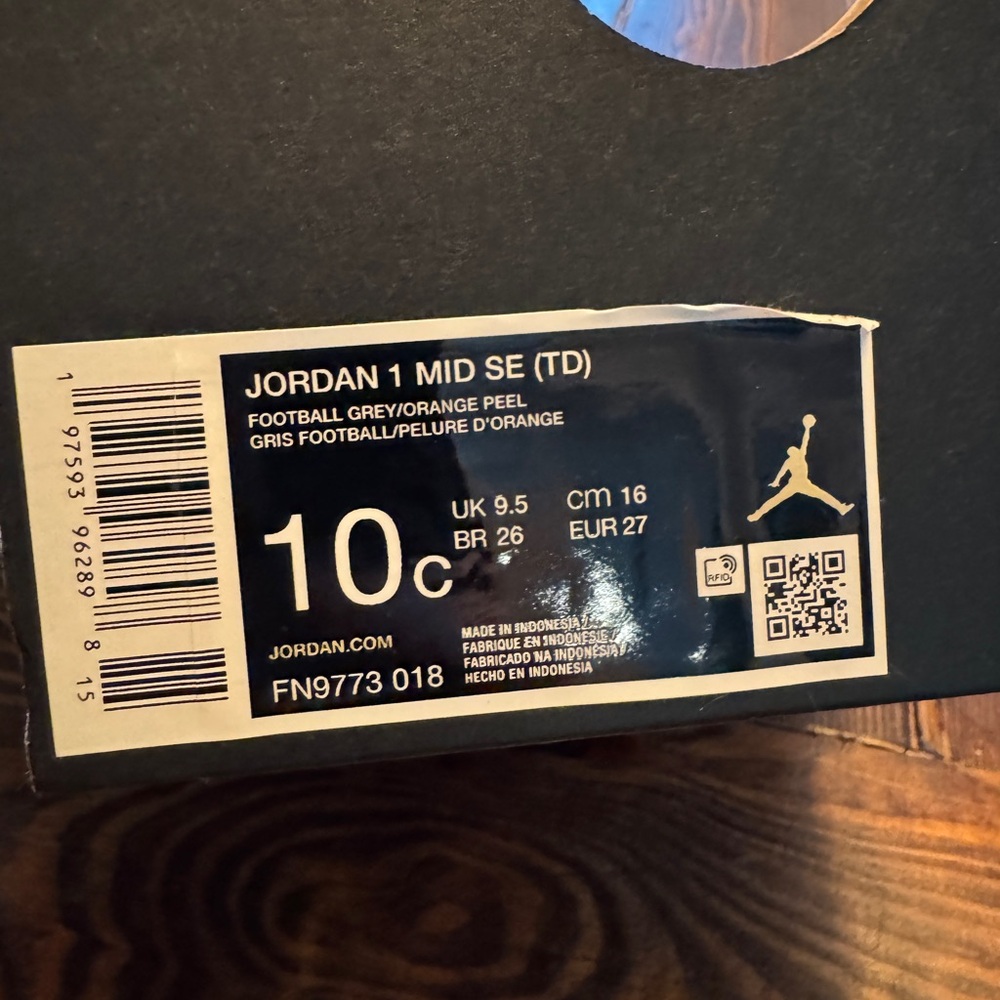 Jordan 1 Mid SE toddler - Picture 7 of 7